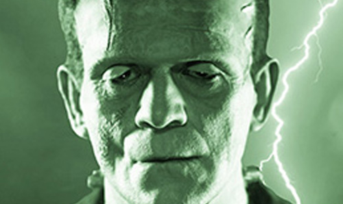 Image of Frankenstein.