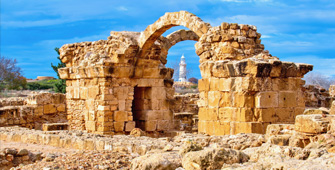 Kato Archaeological Park in Paphos, Cyprus