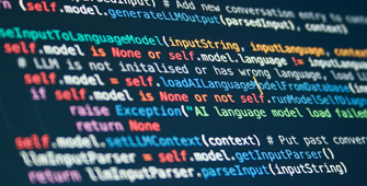 Image of some python coding.