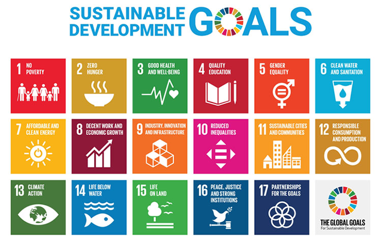 Sustainable Development Goals list.